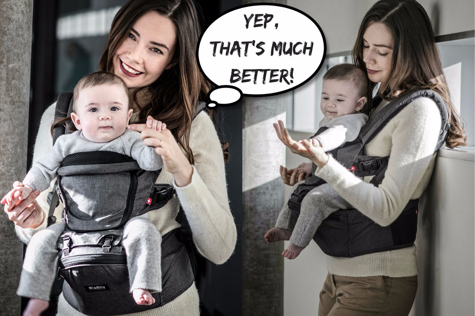 front facing carriers and hip dysplasia