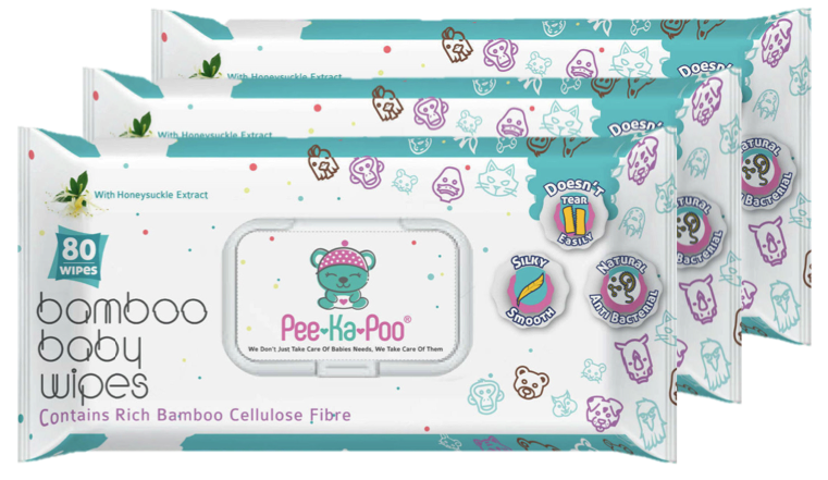Bamboo Wet Wipes With Honeysuckle Extract