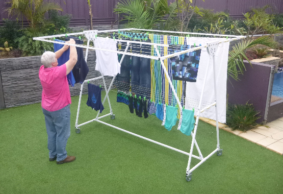 Clotheslines Preston 3072 Vic Lifestyle Fulcrum Mobile Clothesline