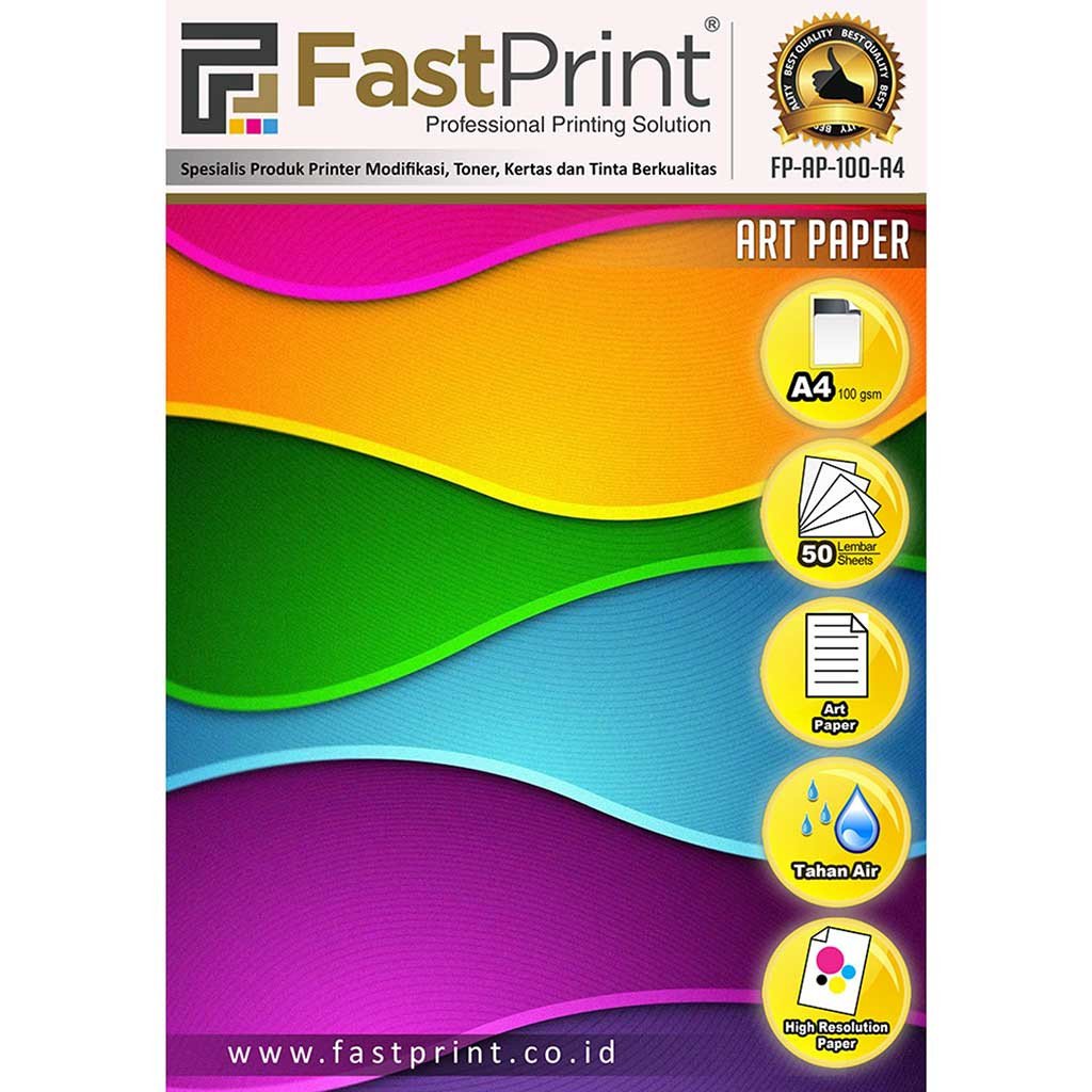 Kertas Art Paper Fast Print Ukuran A4