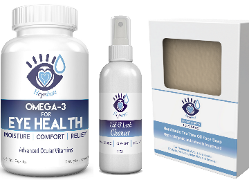 Heyedrate Lid & Lash Cleanser, Heyedrate Omega-3, Heyedrate Tea Tree Oil Soap