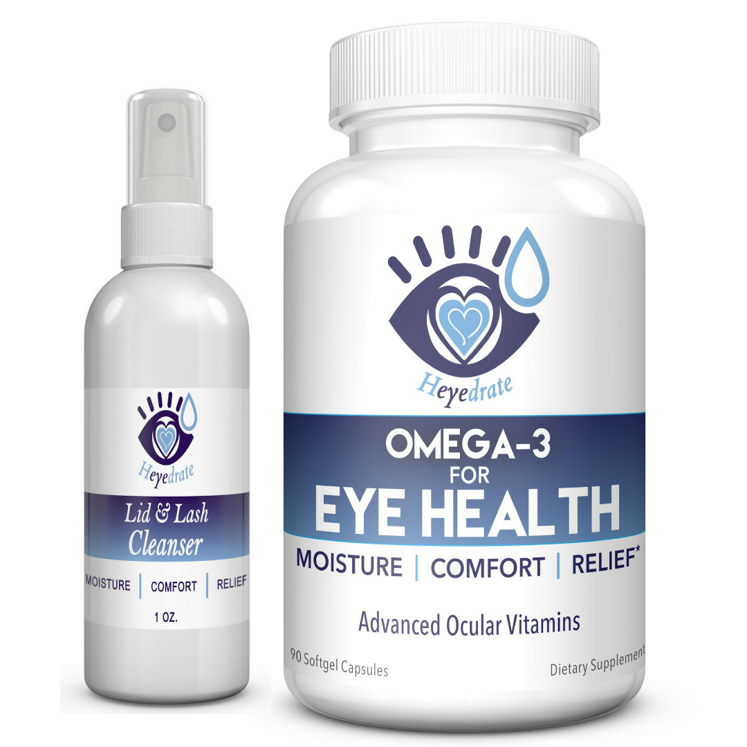 Heyedrate Lid and Lash Cleanser Heyedrate OMega-3