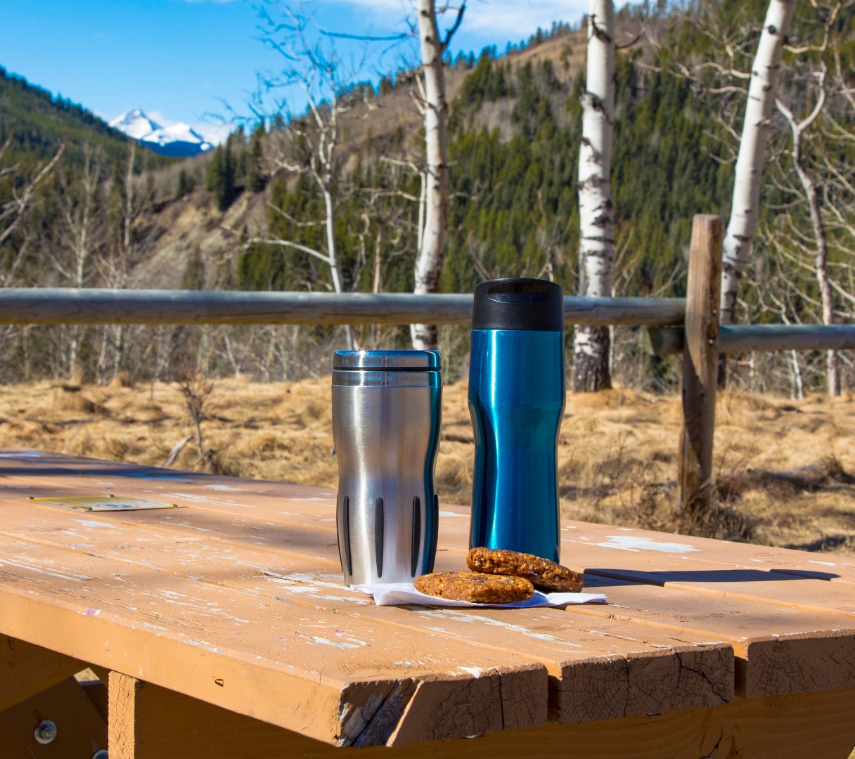 Reusable coffee mugs