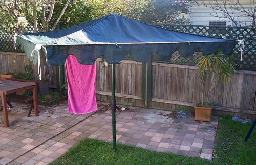 Shade Cloth Rotary Clothesline Cover