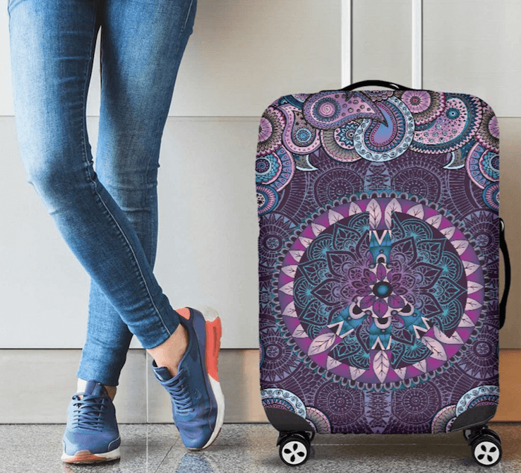 Bohemian Luggage Covers | Hippie Luggage Cover Protectors - YesWeVibe