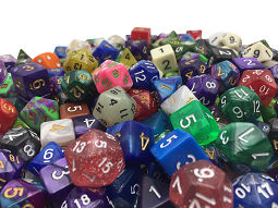 Polyhedral Dice for Dungeons and Dragons