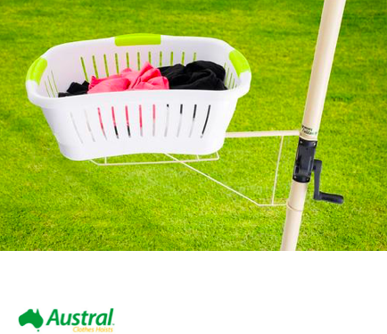 austral clothesline basket holder accessory recommendation for Tweed Heads - Byron Bay - Yamba Coast NSW