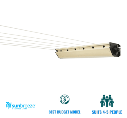 sunbreeze rotary folding 51 clothesline recommendation for redland city QLD