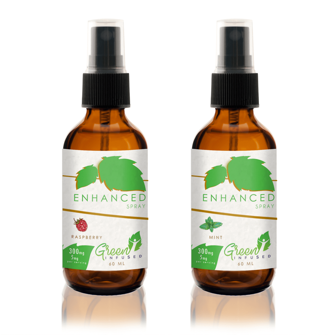 2 x CBD Spray Bottle
